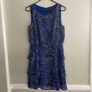 Banana Republic blue size 6 petite dress.